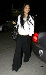 Nicole Scherzinger arriving at a recording studio, Los Angeles, on Feb 17