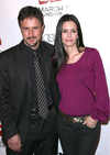 Courteney Cox and David Arquette at 'Dirt' TV Series Season Two Premiere, Los Angeles.