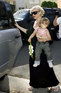 Pregnant Gwen Stefani and son Kingston Out and About, West Hollywood, Los Angeles