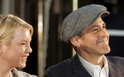 Renee Zellweger and George Clooney  'Leatherheads' film press conference in Duluth, Minnesota