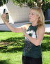 Natasha Bedingfield visting the offices of MySpace in Beverly Hills