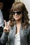 Paula Abdul having lunch with friends, Beverly Hills