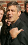George Clooney at 'Late Show with David Letterman', New York