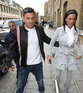 Katie Price and Peter Andre at a studio in north London