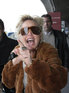 Sharon Stone arrives at Roissy airport (Paris) with a mystery man. 