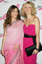 Elizabeth Hurley and Gwyneth Paltrow at Breast Cancer Research Foundation's Hottest Pink Party Ever in New York