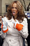 Tyra Banks and The Mayor of New York plant a tree, New York