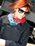 Newly engaged singer Ashlee Simpson out and about in New York