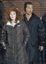 Matthew McConaughey and Emma Stone filming 'The Ghosts of Girlfriends Past' 