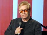 Elton clashes with Allen at awards bash