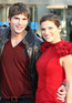 Ashton Kutcher and Lake Bell at the 'What Happens In Vegas' Film Premiere in London, Britain