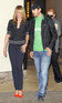 Cameron Diaz and Ashton Kutcher leaving MTV 'TRL' TV Programme, New York
