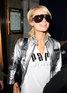 Paris Hilton and Benji Madden, leaving Langan's Brasserie, London 