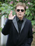Sir Paul McCartney outside his home in St Johns Wood, London