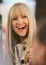 Kate Hudson on the set of 'Bride Wars', New York