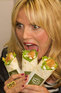 Heidi Klum promotes 'Snack Meets Style' at McDonalds in Munich