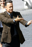 Tom Hanks filming Dan Brown's 'Angels and Demons' in Rome