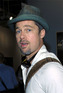 Brad Pitt visits an art show in Basel, Switzerland