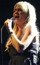 Duffy performing in concert at the Bataclan - Paris, France