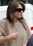 Liz Hurley shopping at Prada in London