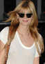 Mischa Barton after visiting her New York dentist