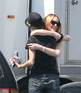 DJ Samantha Ronson paying friend Lindsay Lohan a visit on the set of her latest film in Los Angeles