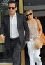 Lance Armstrong and Kate Hudson leaving his New York apartment