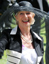 Helen Mirren sporting a rather large hat at Ladies Day at Royal Ascot