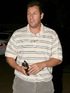 Adam Sandler arriving at Nobu restaurant, Malibu