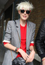 Agyness Deyn in Convent Garden, London
