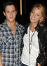 Blake Lively and Penn Badgley leaving Nobu Restaurant, New York