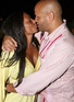 Melanie Brown and Stephen Belafonte at the Independence Day Fireworks in Malibu