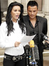  Katie Price and Peter Andre at the Royal Courts of Justice