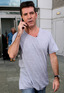 Simon Cowell during X Factor auditions in Cardiff