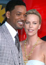 Will Smith and Charlize Theron at the 'Hancock' film premiere