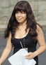 America Ferrera filming the third season of 'Ugly Betty'