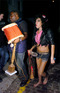 Amy Winehouse after DJing at the Monarch, Camden