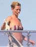 Kate Moss in Porto Cervo, Sardinia