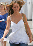 ennifer Love Hewitt filming 'The Ghost Whisperer' aboard the Queen Mary