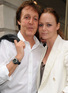 Paul McCartney and Stella McCartney attending the Established and Sons Ltd 'Please Do Not Touch' private view
