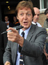 Paul McCartney arriving at L.I.P.A. awards ceremony