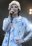 Noel Fielding as Vince Noir performing at The Big Chill festival
