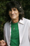 Ronnie Wood out walking near his rehab clinic in Old Woking
