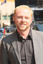 Simon Pegg outside 'The Late Show with David Letterman', New York