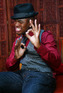 Ne-Yo performing at the New Wrigley's Gum Jingles Free Concert, Nokia Theater, Times Square, New York