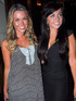 Adele Silva and Louisa Lytton at George Sampson's debut in 'Into the Hoods'