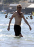 Rhys Ifans on holiday in Ibiza, Spain