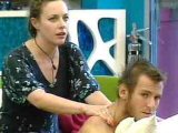 Sara gives Stu a lengthy massage