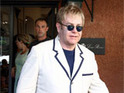 Sir Elton John 'back on his feet'