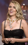 Scarlett Johansson as a guest appearing on 'The Tonight Show with Jay Leno', in Burbank, California, America